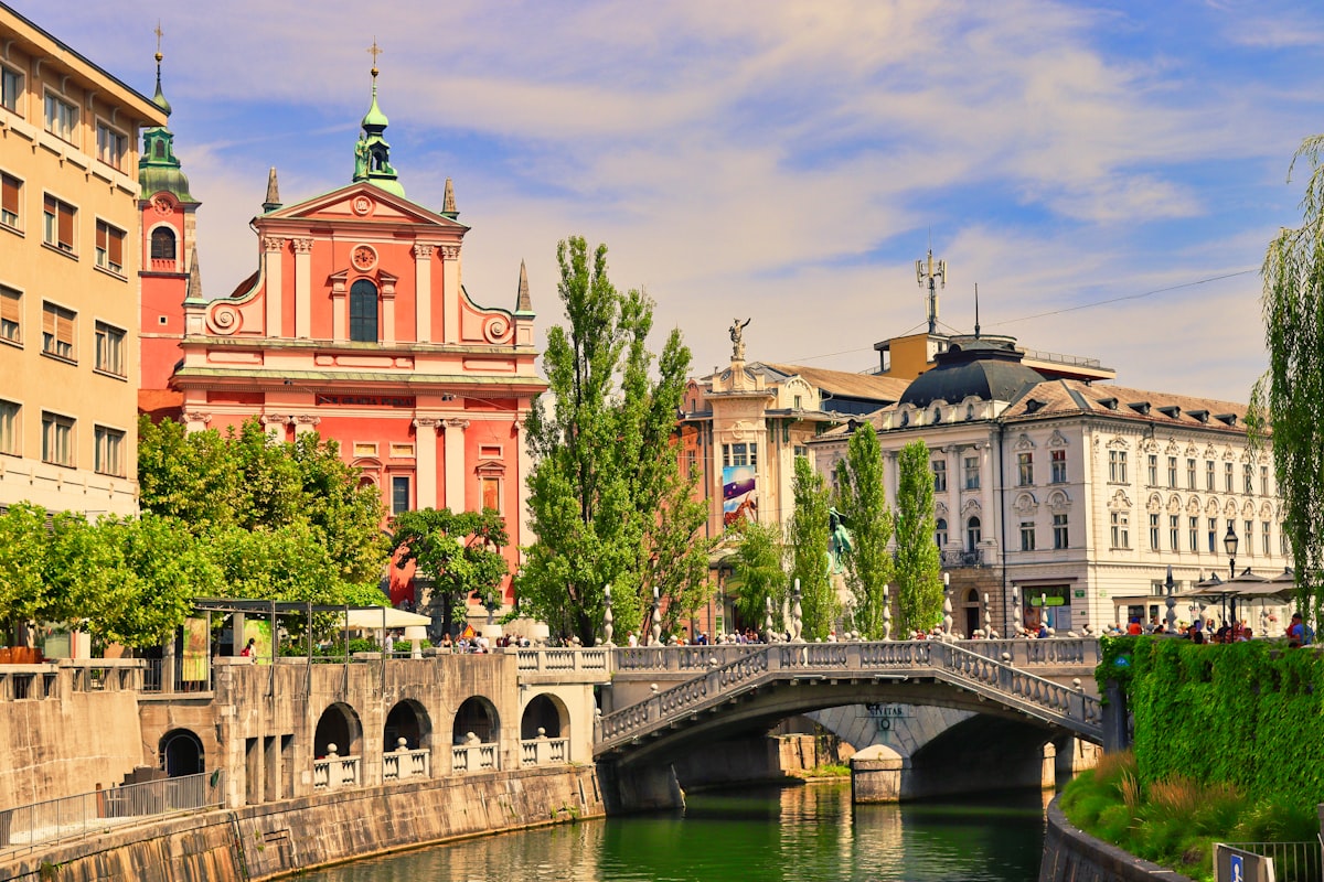 View of Ljubljana from above